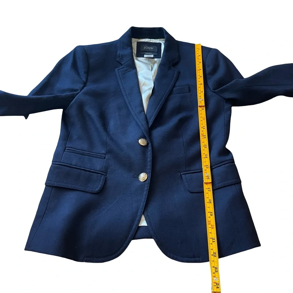 J. Crew Wool Schoolboy Blazer